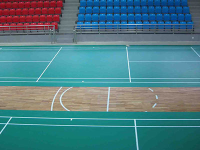 谈篮球场悬浮拼装地板如何有效解决场地位移方面的难题